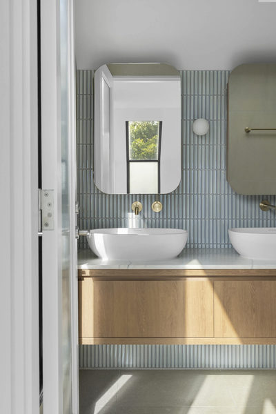 Interior and architectural detail at Malvern East multi-residential project by WB Built