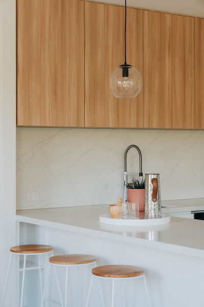 Interior and architectural detail at Margot Townhouse, Doncaster multi-residential project by WB Built