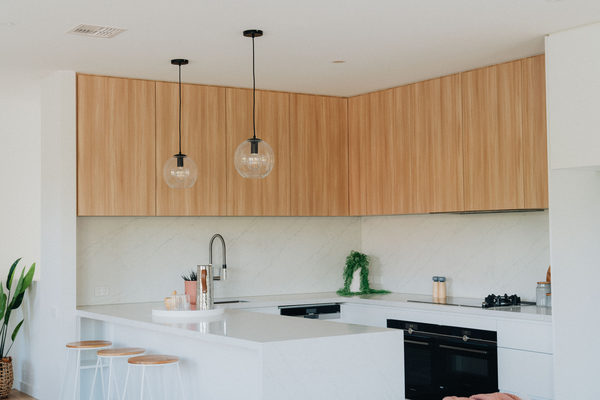 Interior and architectural detail at Margot Townhouse, Doncaster multi-residential project by WB Built