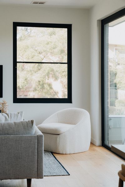 Interior and architectural detail at Margot Townhouse, Doncaster multi-residential project by WB Built