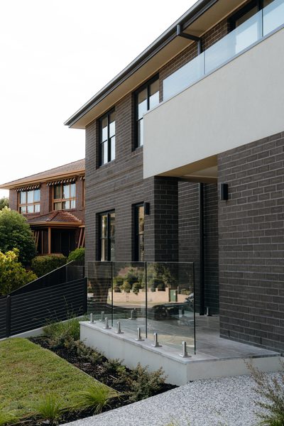 Interior and architectural detail at Margot Townhouse, Doncaster multi-residential project by WB Built