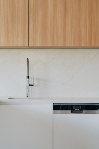 Interior and architectural detail at Margot Townhouse, Doncaster multi-residential project by WB Built