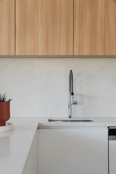Interior and architectural detail at Margot Townhouse, Doncaster multi-residential project by WB Built