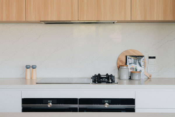 Interior and architectural detail at Margot Townhouse, Doncaster multi-residential project by WB Built