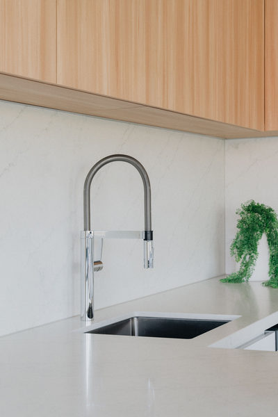 Interior and architectural detail at Margot Townhouse, Doncaster multi-residential project by WB Built