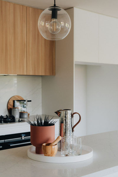 Interior and architectural detail at Margot Townhouse, Doncaster multi-residential project by WB Built