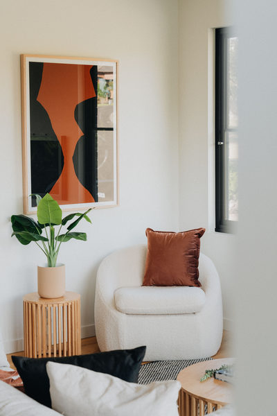 Interior and architectural detail at Margot Townhouse, Doncaster multi-residential project by WB Built