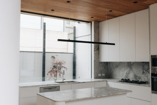 Interior and architectural detail at Middle Park by WB Built