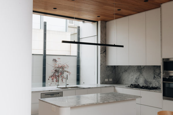 Interior and architectural detail at Middle Park by WB Built