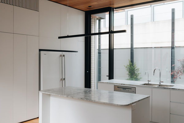 Interior and architectural detail at Middle Park by WB Built