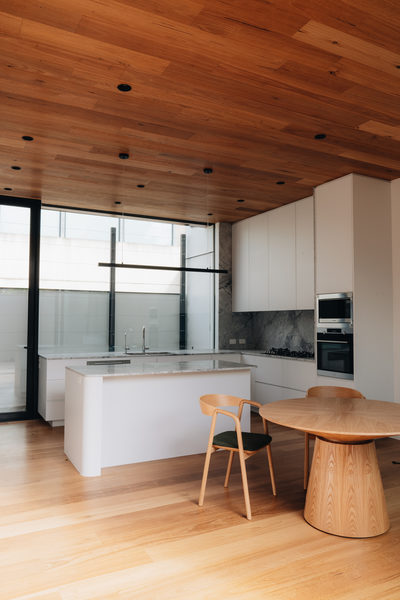 Interior and architectural detail at Middle Park by WB Built