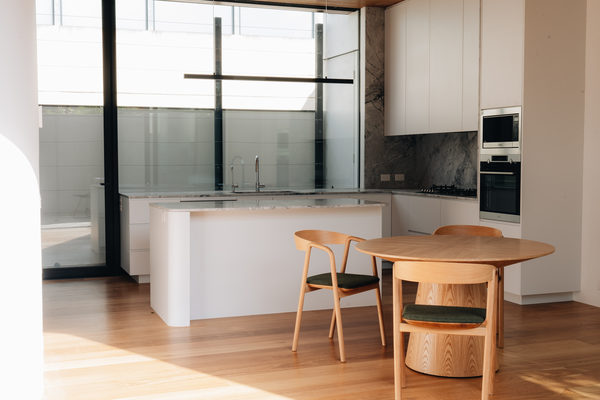 Interior and architectural detail at Middle Park by WB Built