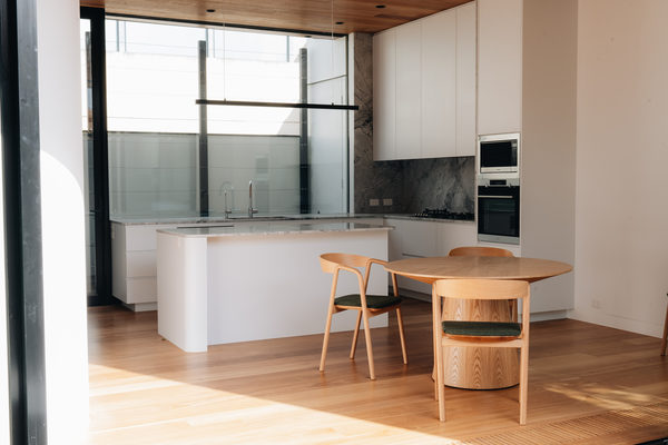 Interior and architectural detail at Middle Park by WB Built