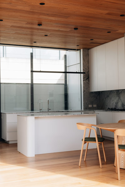 Interior and architectural detail at Middle Park by WB Built