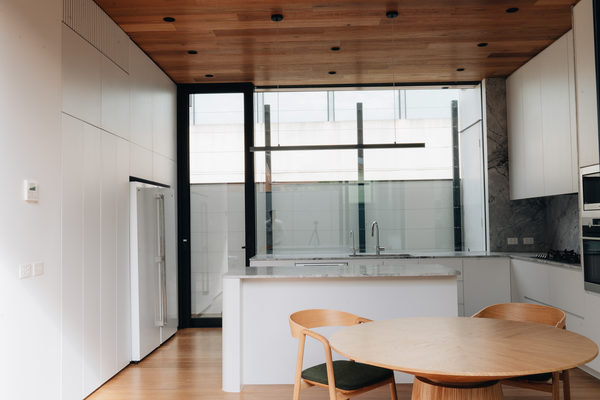 Interior and architectural detail at Middle Park by WB Built