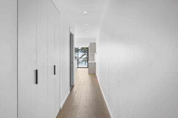 Interior and architectural detail at St Leonards multi-residential project by WB Built