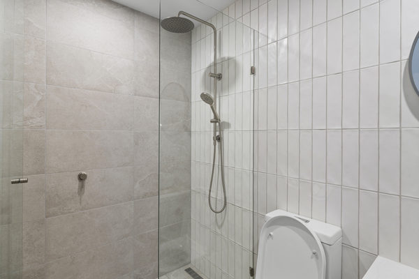 Interior and architectural detail at St Leonards multi-residential project by WB Built