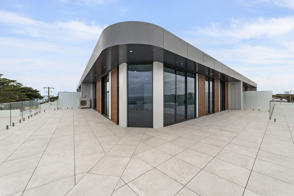 Interior and architectural detail at St Leonards multi-residential project by WB Built