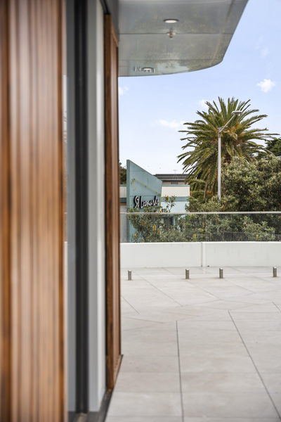 Interior and architectural detail at St Leonards multi-residential project by WB Built