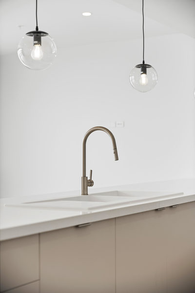 Interior and architectural detail at St Leonards multi-residential project by WB Built