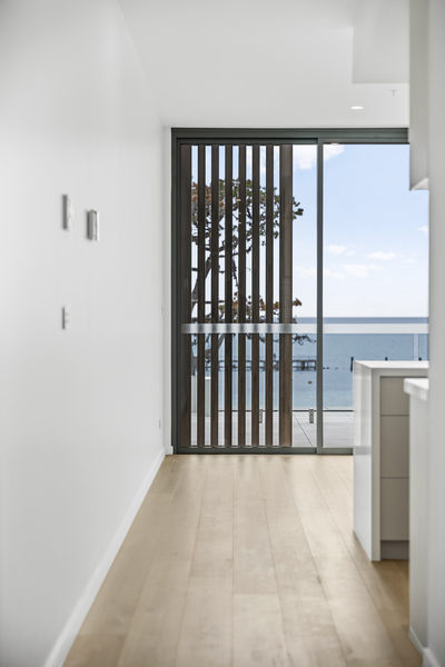 Interior and architectural detail at St Leonards multi-residential project by WB Built