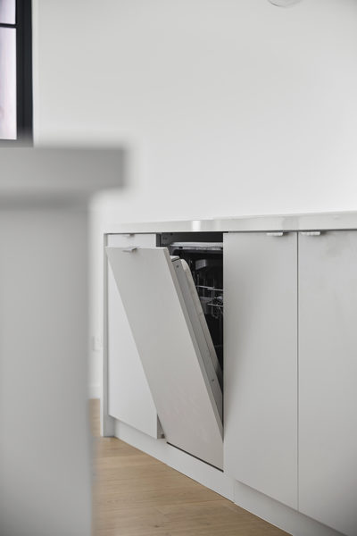 Interior and architectural detail at St Leonards multi-residential project by WB Built