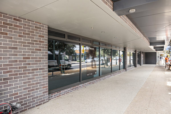 Interior and architectural detail at St Leonards multi-residential project by WB Built