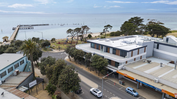 Exterior view of multi-residential development at St Leonards by WB Built