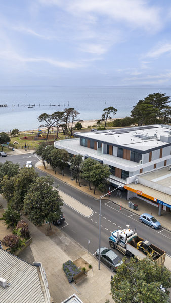 Exterior view of multi-residential development at St Leonards by WB Built