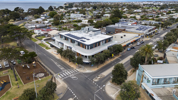 Exterior view of multi-residential development at St Leonards by WB Built
