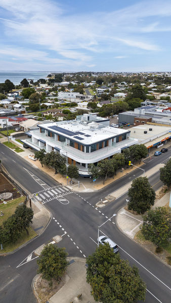 Exterior view of multi-residential development at St Leonards by WB Built