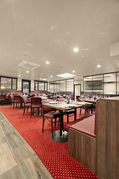 Hospitality fit-out and venue detail at O'Connells Hotel, South Melbourne by WB Built