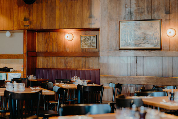 Hospitality fit-out and venue detail at Orrong Hotel, Toorak by WB Built