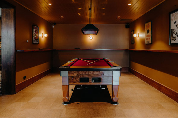 Hospitality fit-out and venue detail at Orrong Hotel, Toorak by WB Built