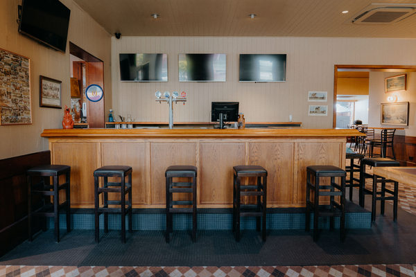 Hospitality fit-out and venue detail at Orrong Hotel, Toorak by WB Built