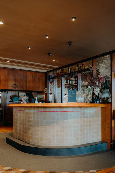 Hospitality fit-out and venue detail at Orrong Hotel, Toorak by WB Built