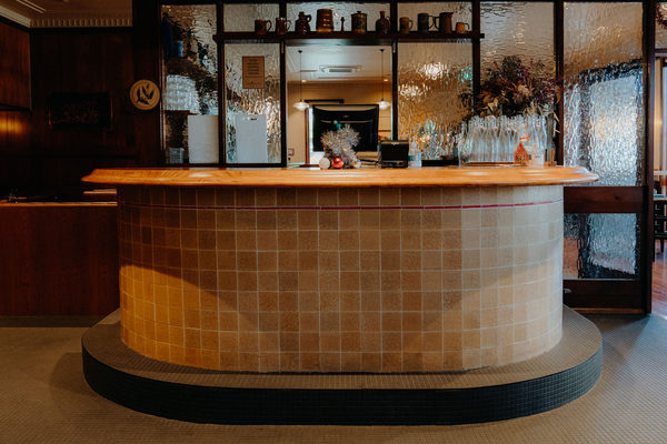 Hospitality fit-out and venue detail at Orrong Hotel, Toorak by WB Built