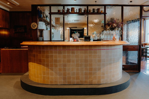 Hospitality fit-out and venue detail at Orrong Hotel, Toorak by WB Built