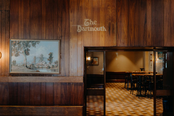 Hospitality fit-out and venue detail at Orrong Hotel, Toorak by WB Built