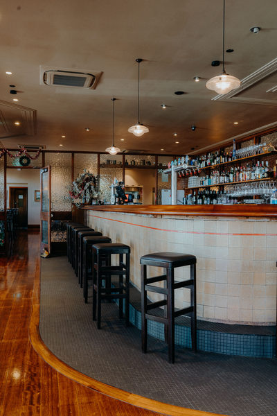 Hospitality fit-out and venue detail at Orrong Hotel, Toorak by WB Built