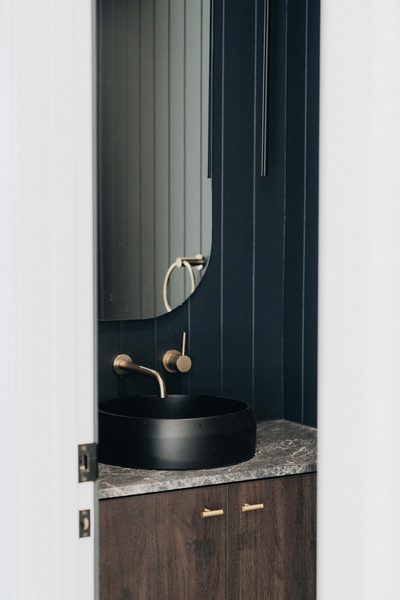 Interior and architectural detail at Oxford House, Newport by WB Built