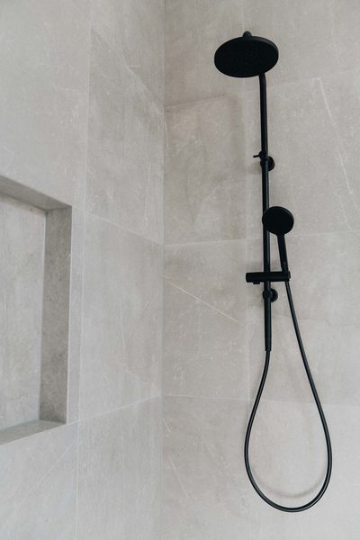 Interior and architectural detail at Oxford House, Newport by WB Built