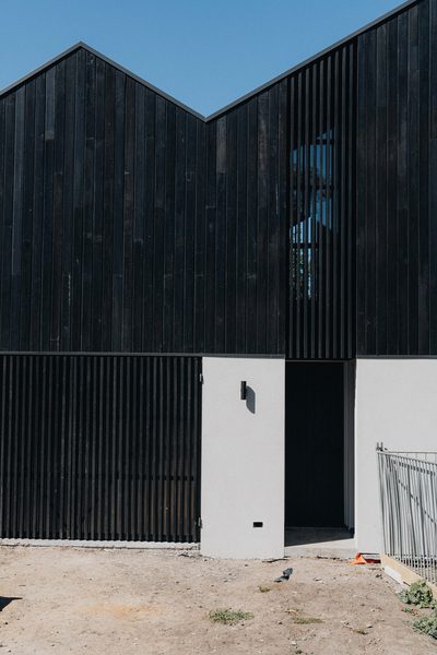 Interior and architectural detail at Oxford House, Newport by WB Built