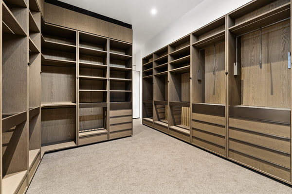 Interior and architectural detail at Rockley House, South Yarra by WB Built