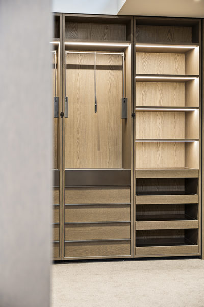 Interior and architectural detail at Rockley House, South Yarra by WB Built