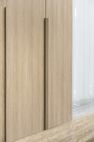 Interior and architectural detail at Rockley House, South Yarra by WB Built