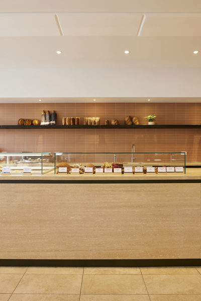 Hospitality fit-out and venue detail at Rustica Brighton by WB Built