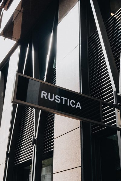Hospitality fit-out and venue detail at Rustica Queen & Collins by WB Built