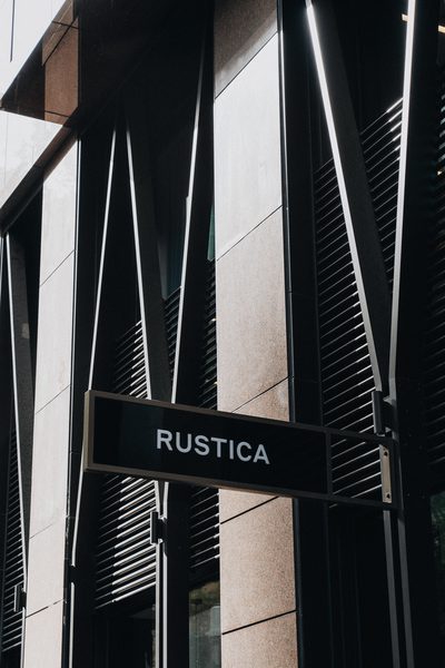 Hospitality fit-out and venue detail at Rustica Queen & Collins by WB Built