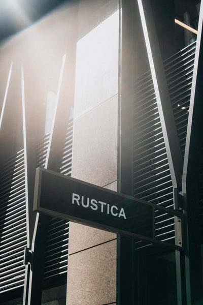 Hospitality fit-out and venue detail at Rustica Queen & Collins by WB Built